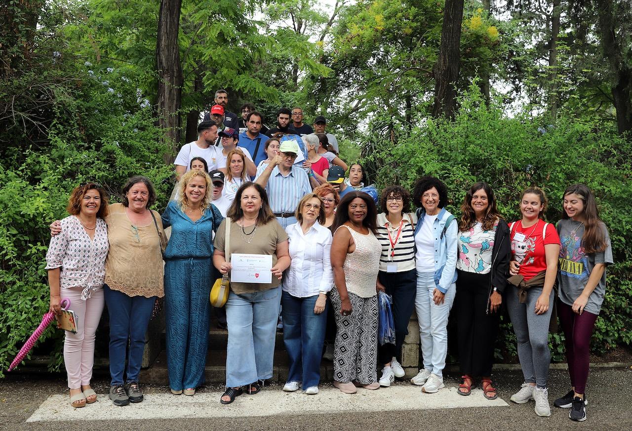 El Zoo de Jerez acoge la entrega de diplomas de una nueva edición del programa 'Por un millón de pasos'