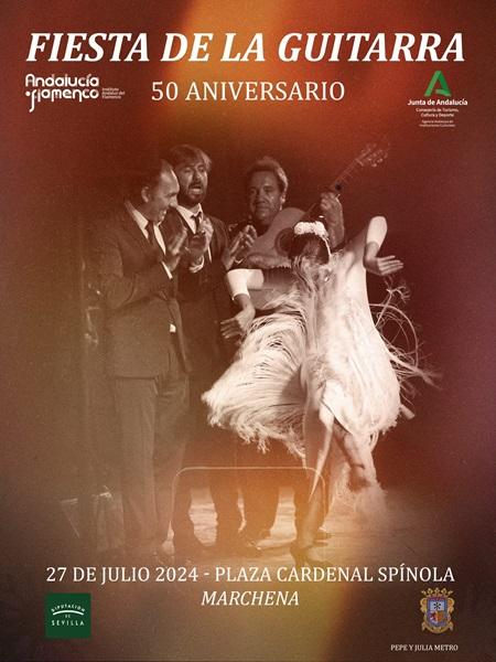 La Fiesta de la Guitarra de Marchena presenta el cartel de su 50 edición en el Instituto Andaluz del Flamenco