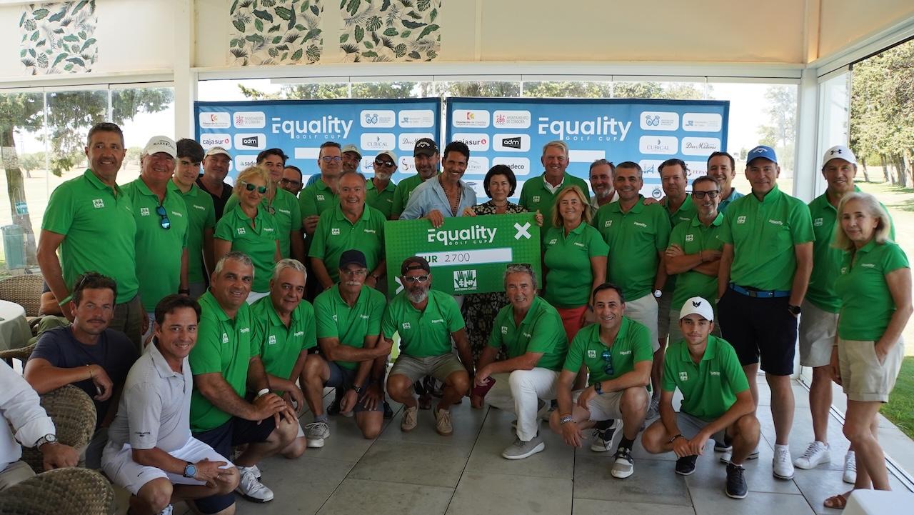 El equipo de la Asociación Autismo Cádiz, vencedor en el Equality Golf Cup Puerto Real Experience
