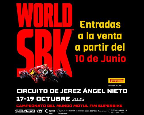 El 10 de junio se ponen a la venta las entradas para la final del WorldSBK en Jerez