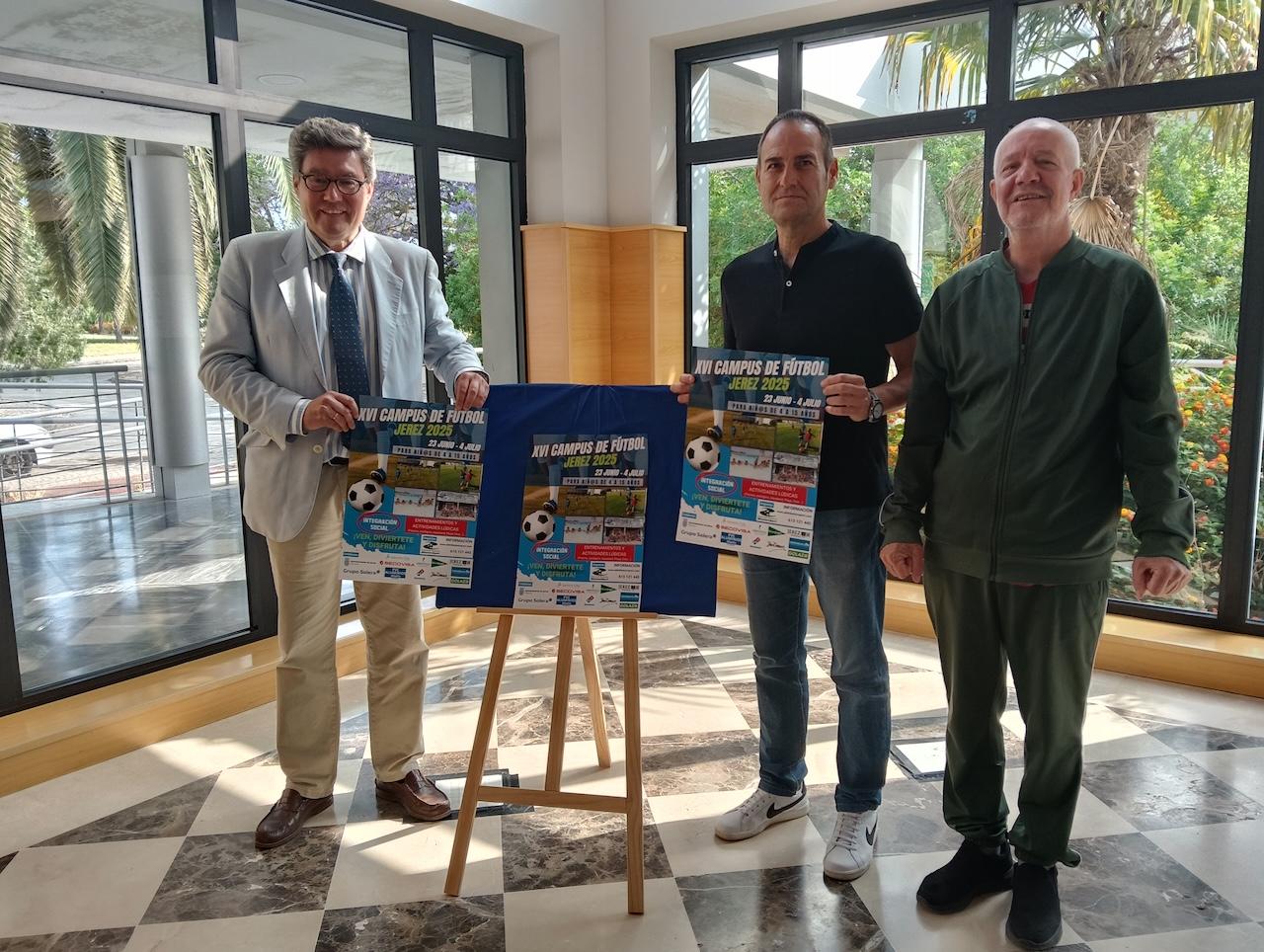 El XVI Campus de Fútbol Jerez de la AD Milenium Sport se celebrará del 23 de junio al 4 de julio