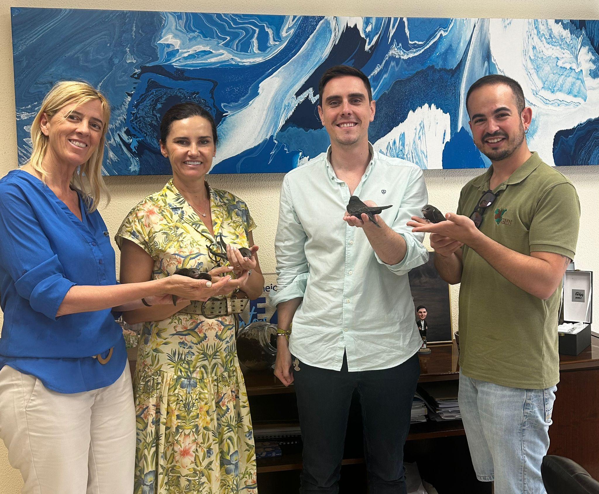 La SGHN y el Ayuntamiento de Jerez amplían su colaboración para impulsar acciones como el Vencejo