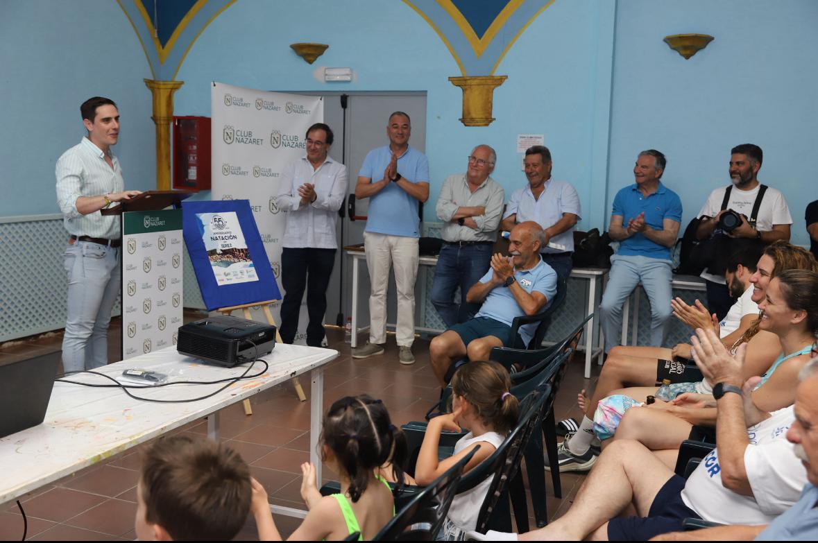 Así han sido los actos del 55 aniversario de la natación deportiva en Jerez