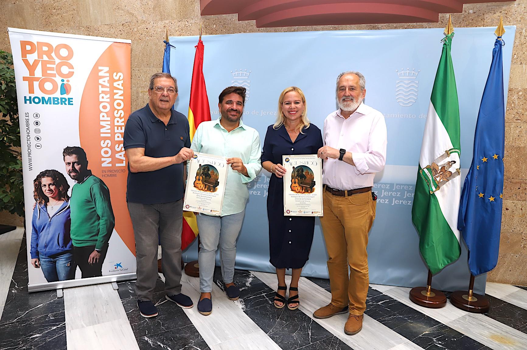 La Coral Juvenil La Salle Santa Natalia ofrece un concierto a beneficio de Proyecto Hombre en Jerez