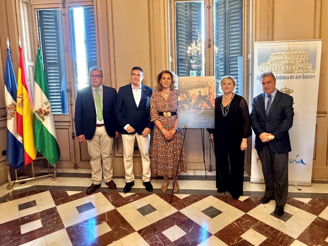 Presentadas 'Las noches de palacio' en la Real Escuela Andaluza del Arte Ecuestre de Jerez