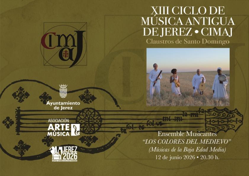 Ensemble Musicantes presenta su programa 'Los colores del Medievo' en el XIII Ciclo de Música Antigua de Jerez 