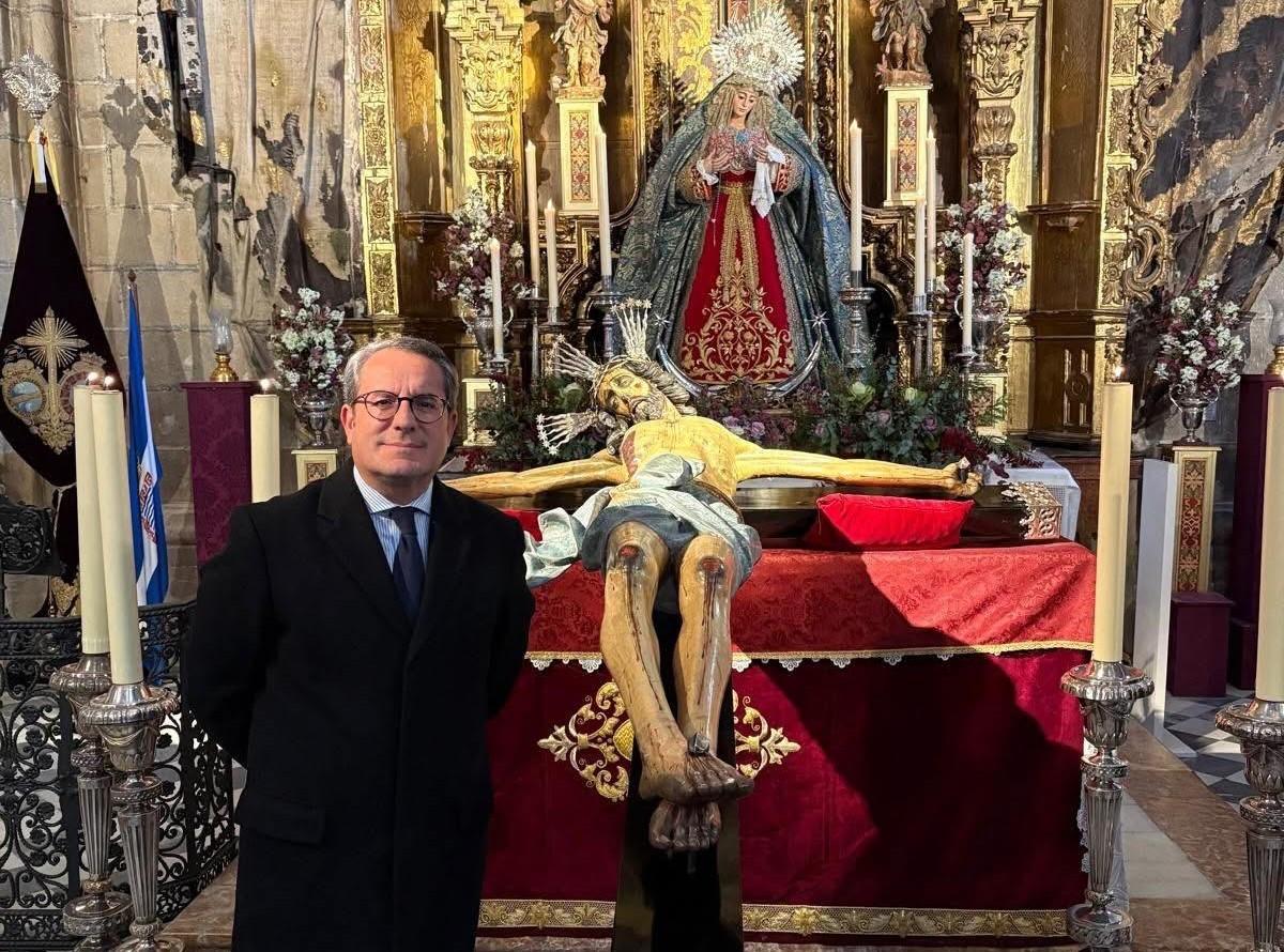 Javier Galán, pregonero del Cristo de la Viga