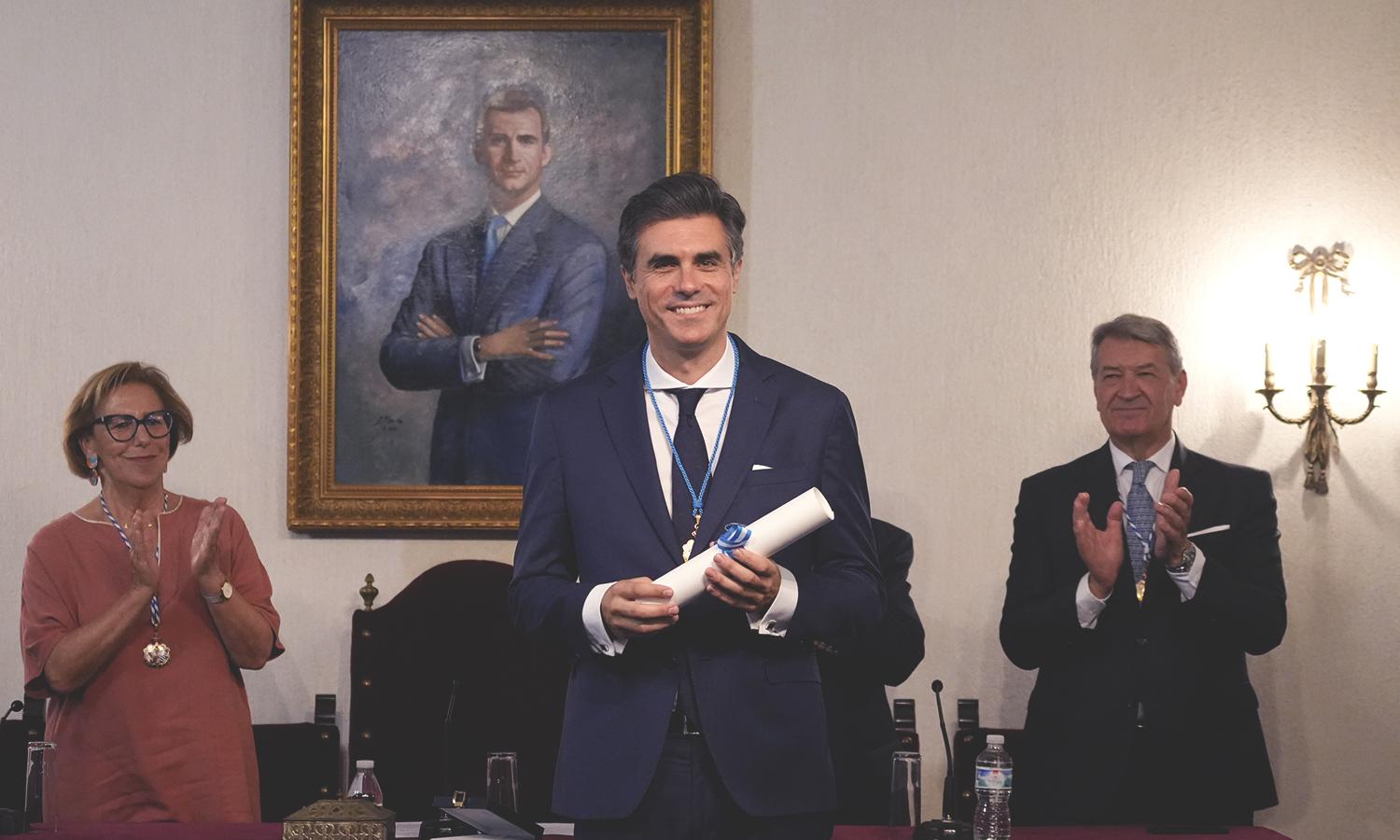 Willy Pérez, nuevo académico correspondiente de la Academia San Dionisio de Jerez