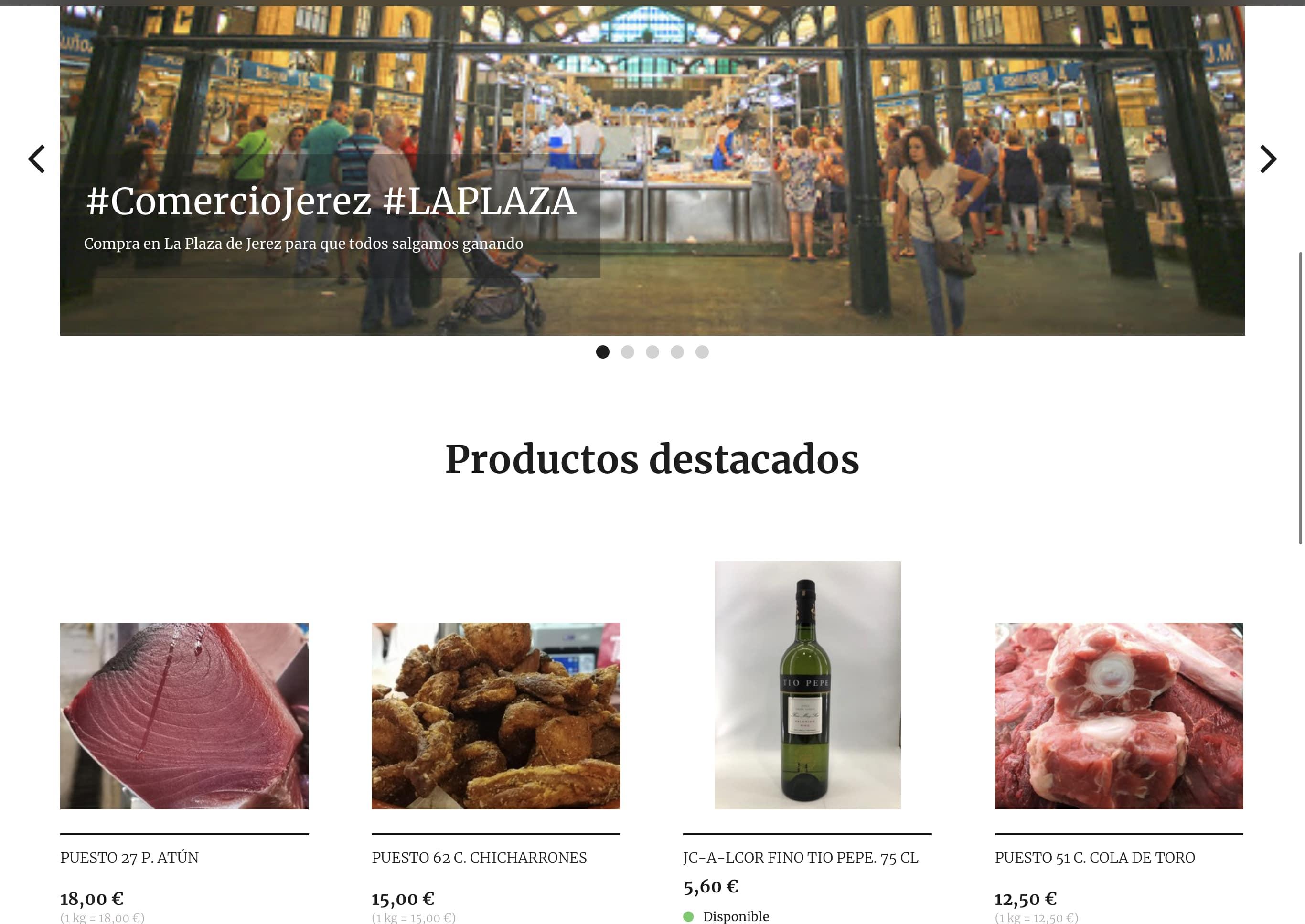 El PP lanza ‘mercadodejerez.es’ la primera tienda online de España que integra al comercio local