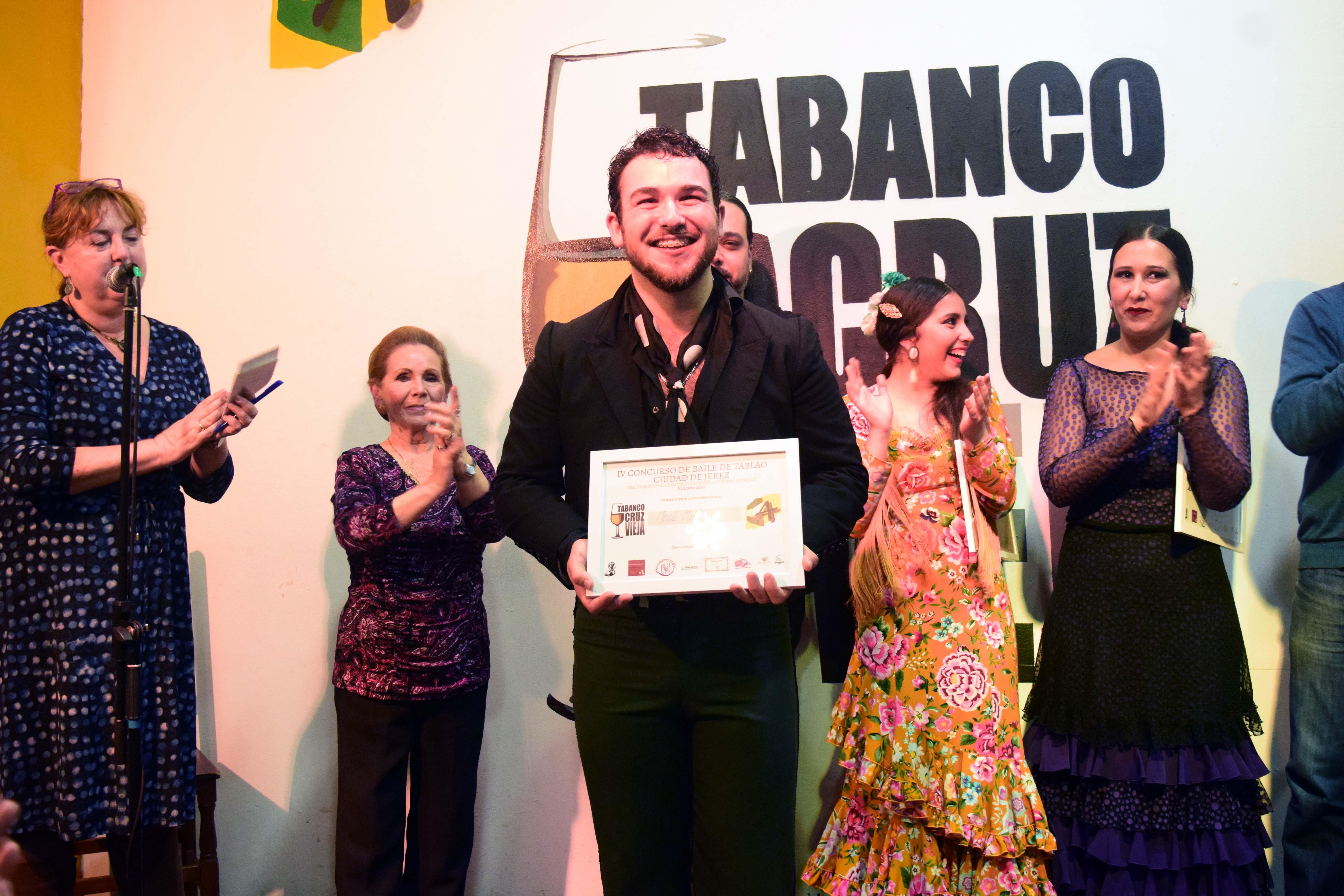 José Montes, primer premio del IV Concurso de Baile de Tablao 'Ciudad de Jerez'