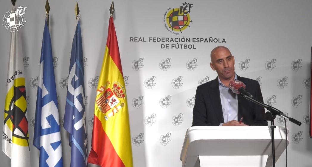 Luis Rubiales: “Queremos acabar la temporada antes o después”