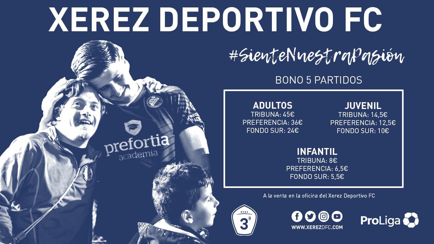 El bono especial de fin de temporada para los no socios del Xerez DFC ya está a la venta