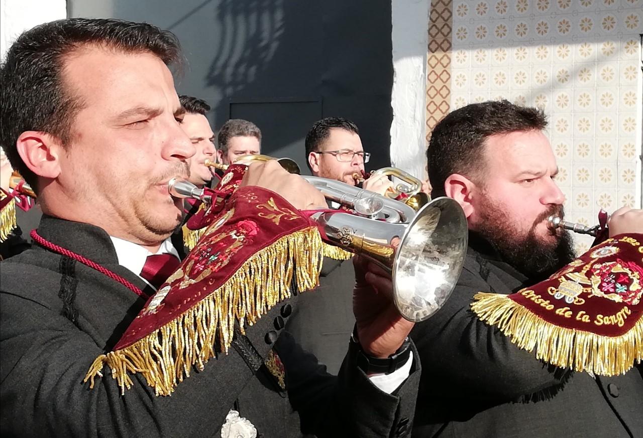 Sevilla: Concierto de la Banda del Cristo de la Sangre, en Los Terceros