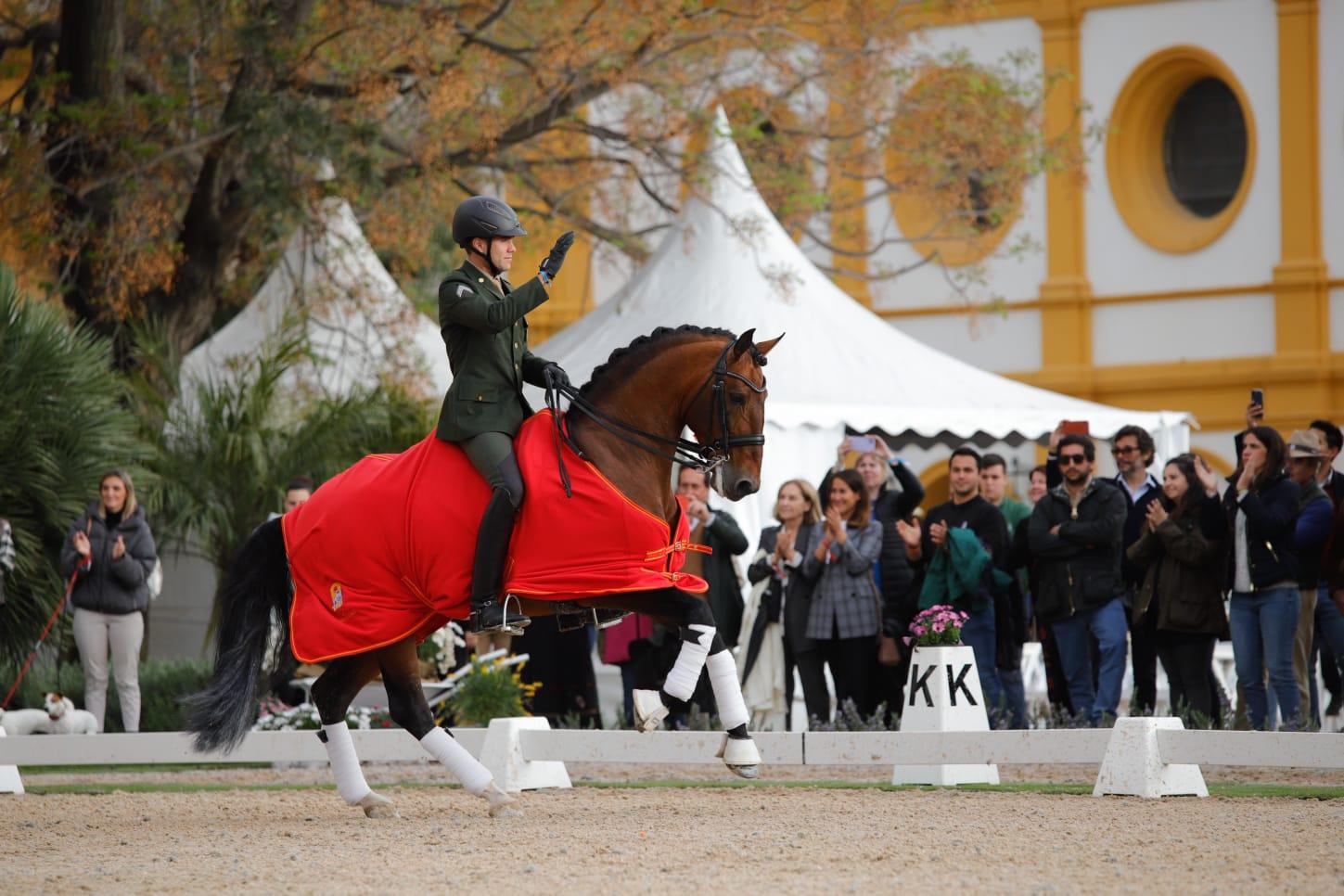 La Kür Gran Premio Freestyle del CDI3* tuvo color brasileño y en la Intermedia B se escuchó el himno español