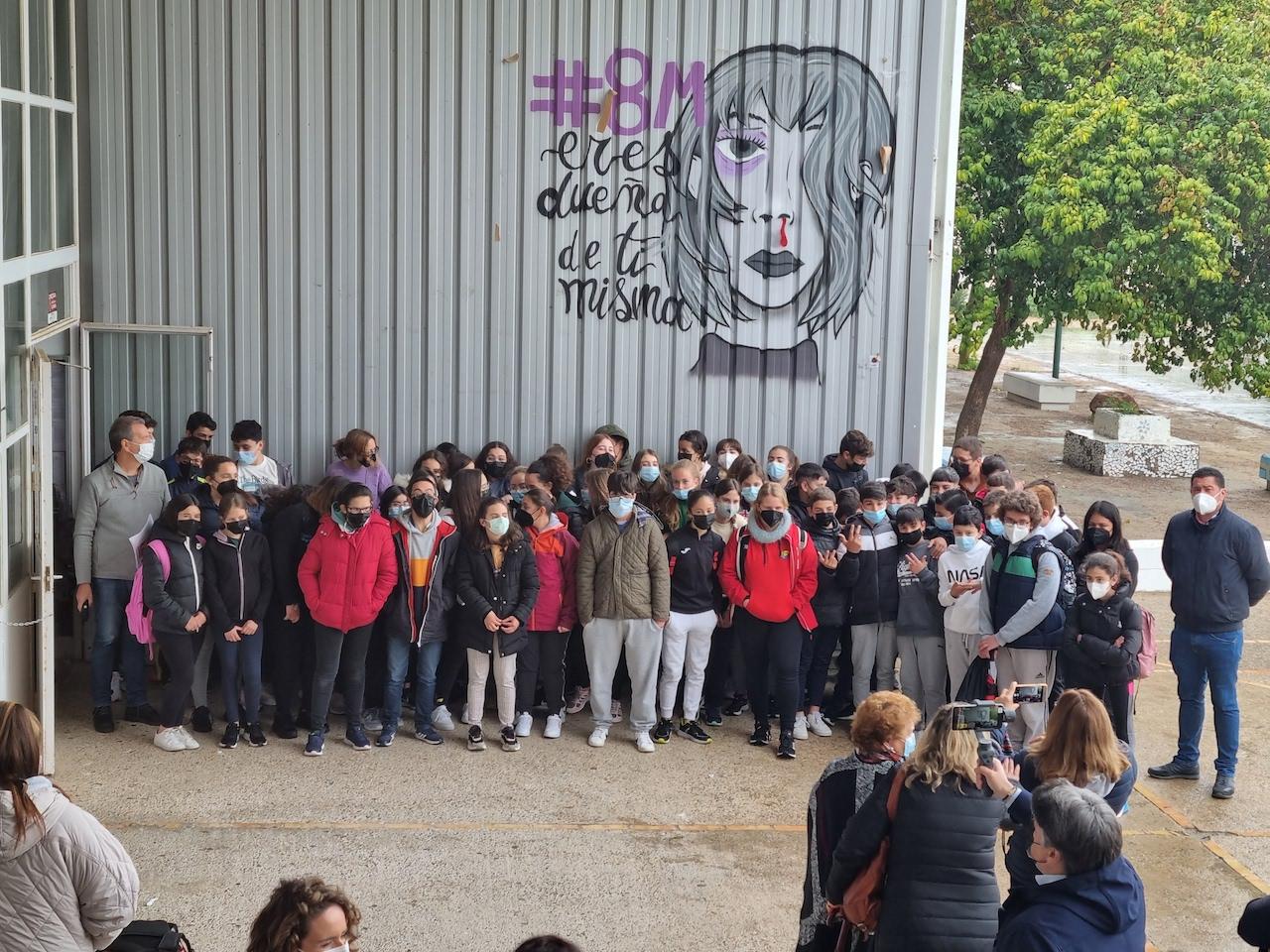 El IES Campiña de Guadalcacín acoge el acto central del Día de la Mujer en la ELA