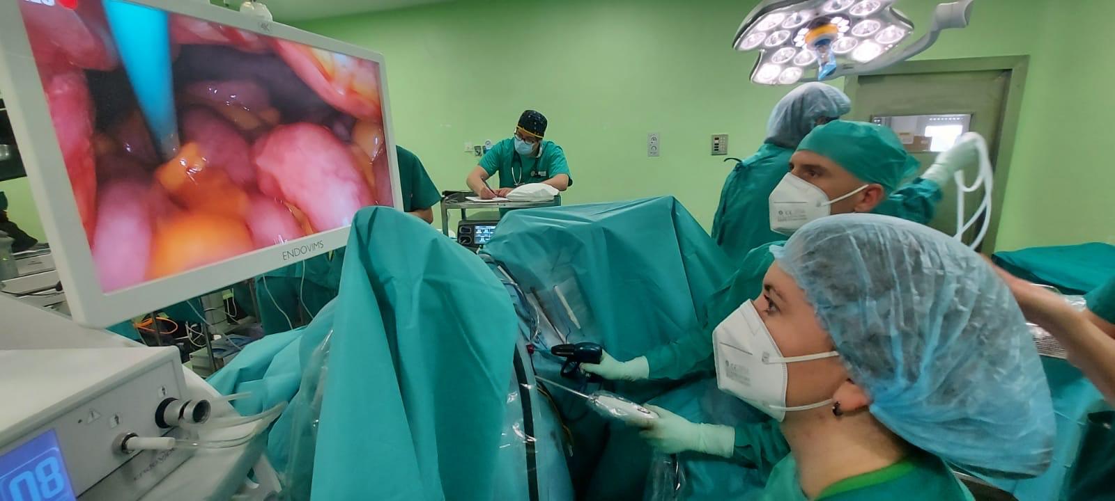 Las pacientes del Hospital de Jerez se benefician de una novedosa técnica ginecológica