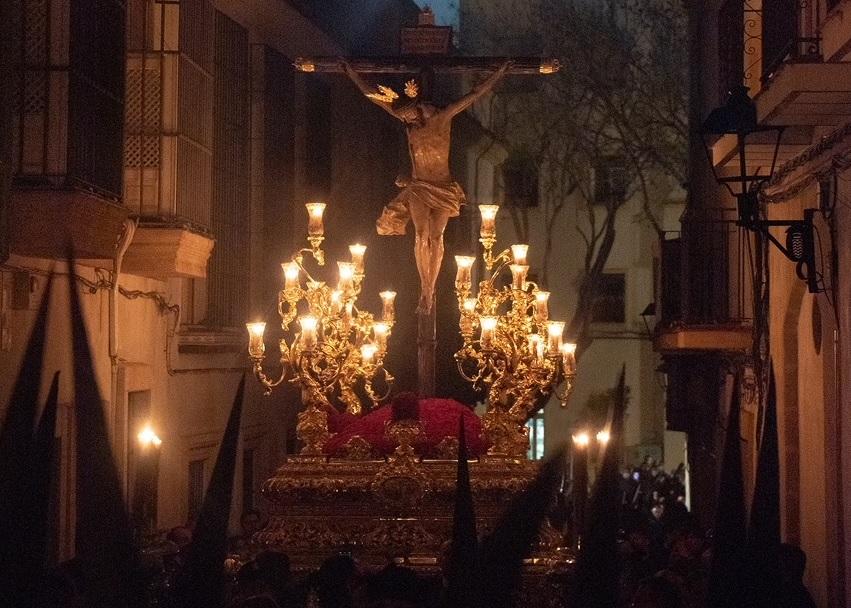 Una visión 'retro' de los carteles de la Semana Santa de Jerez