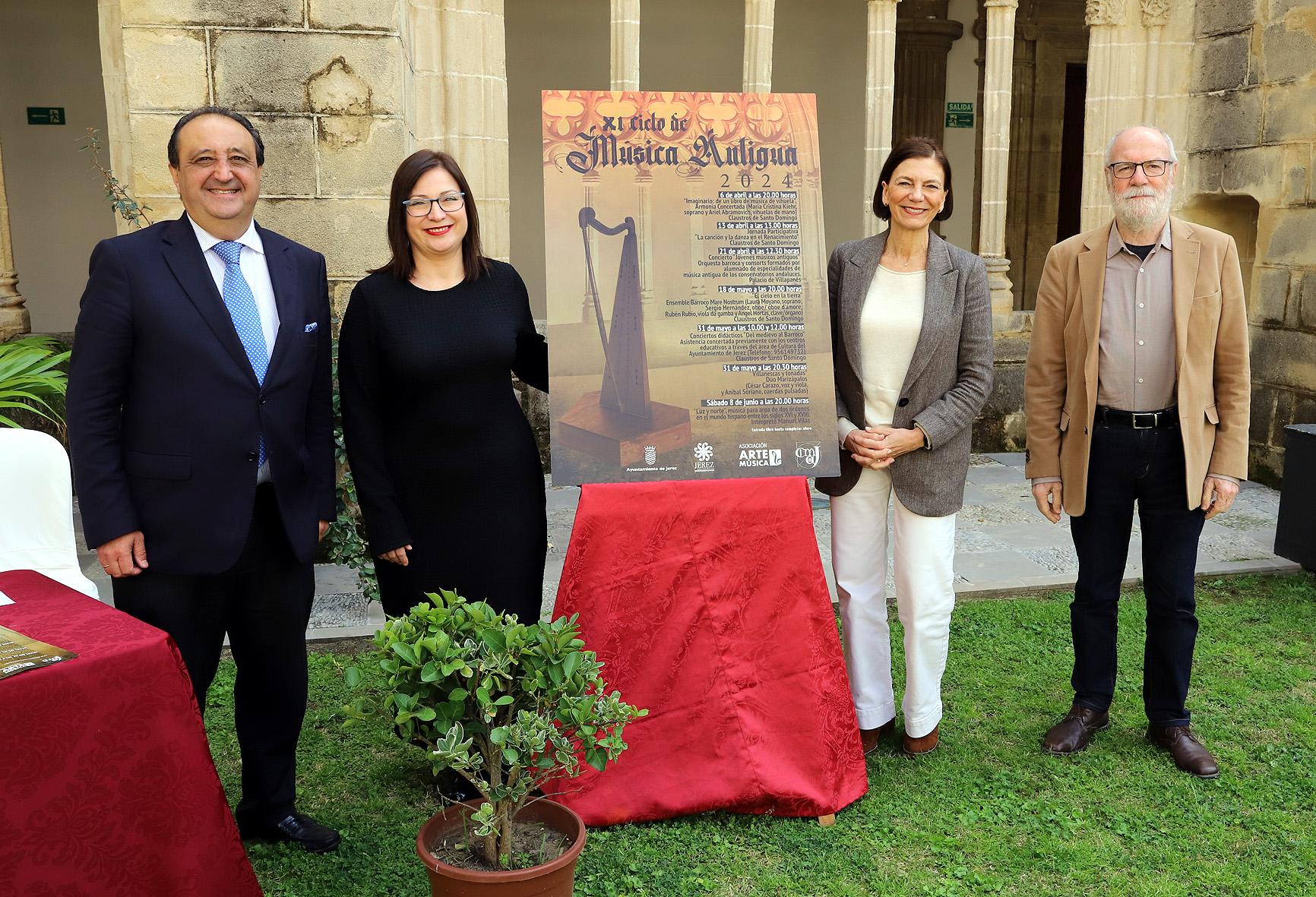El XI Ciclo de Música Antigua, del 6 de abril al 8 de junio en Los Claustros de Santo Domingo