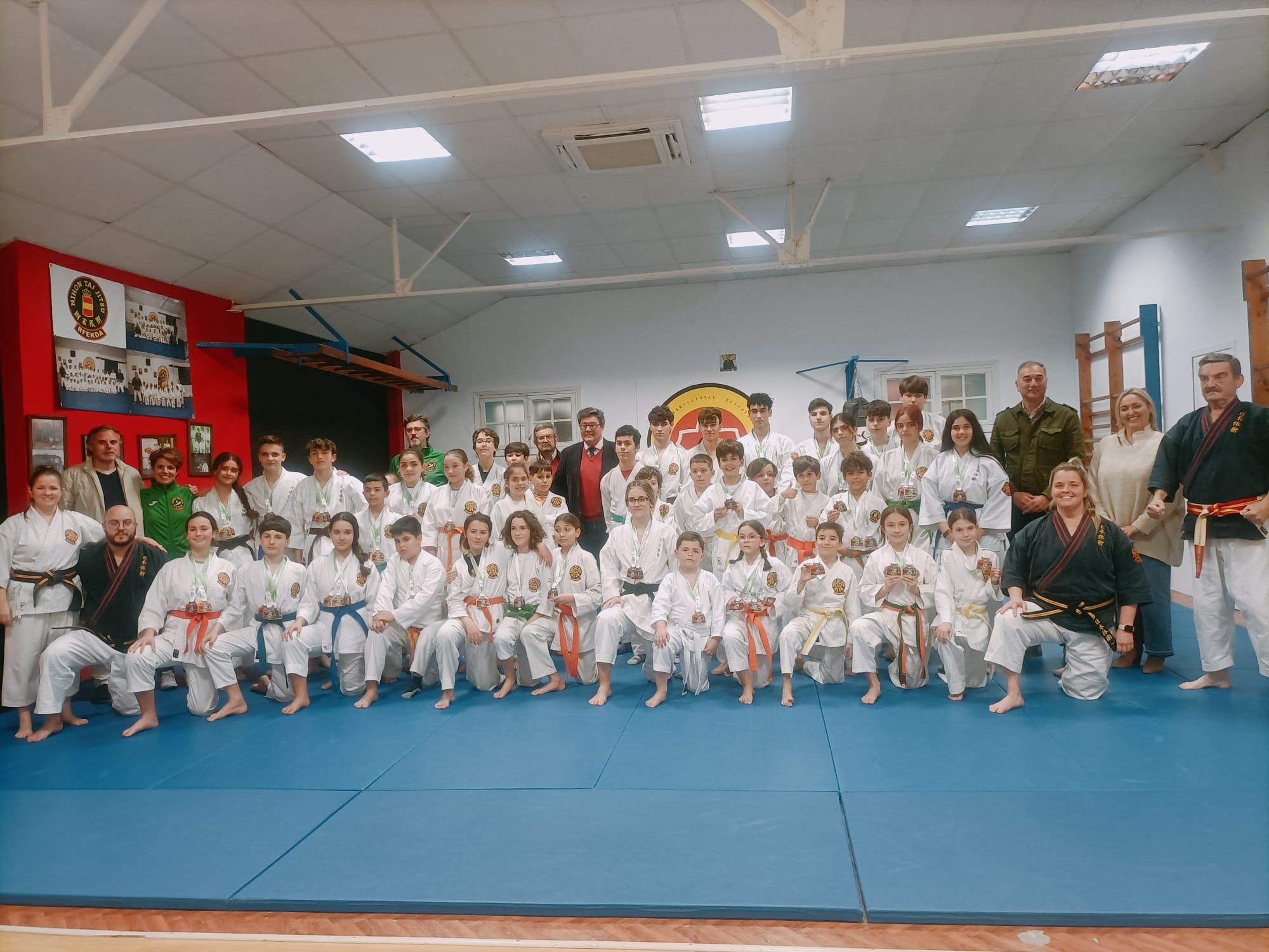 Éxito de la Escuela de Nihon Tai Jitsu del Club Nazaret en el Campeonato de Andalucía