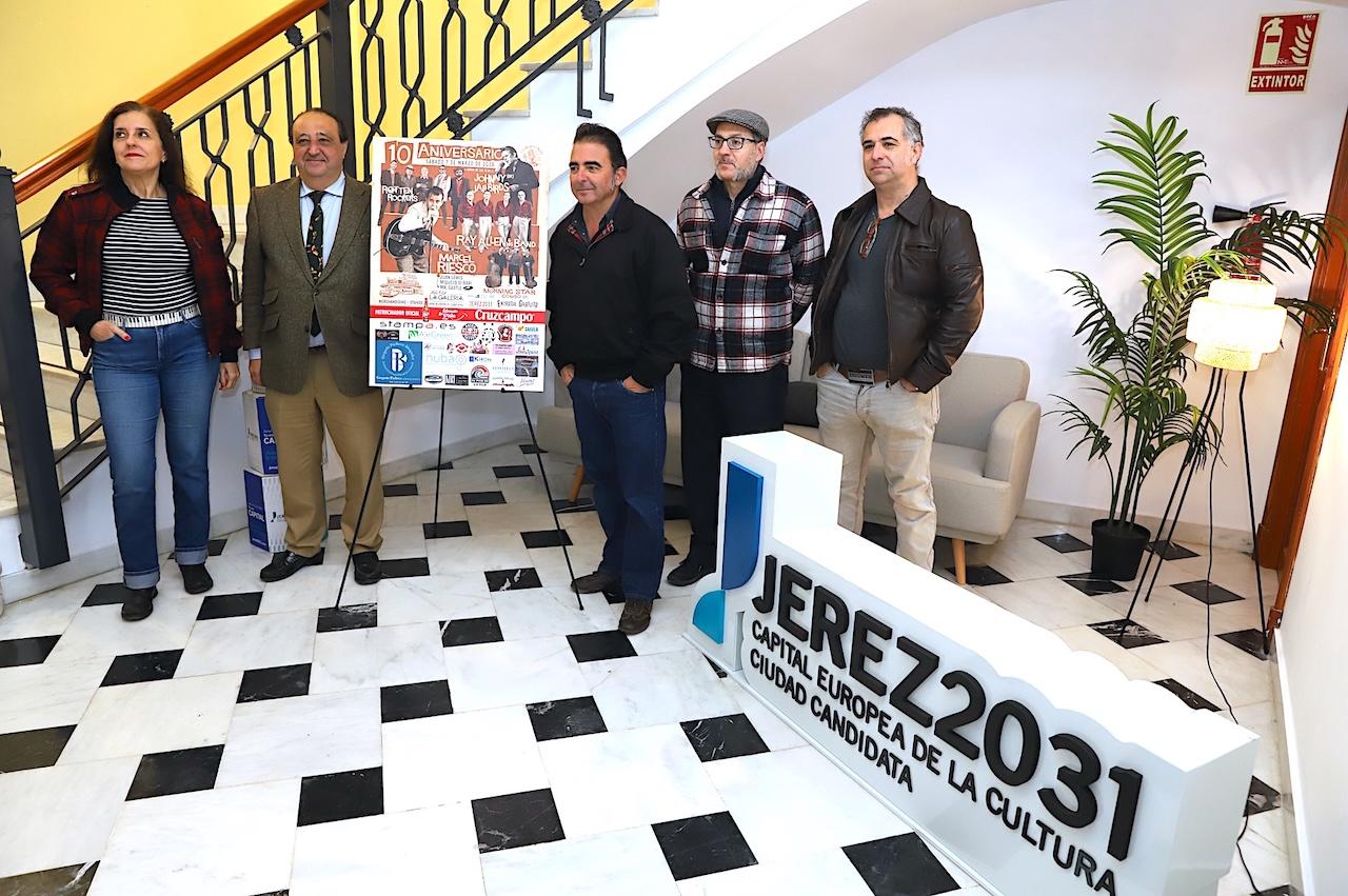 The Rock and Roll Club Jerez presenta un cartel internacional para celebrar su décimo aniversario 
