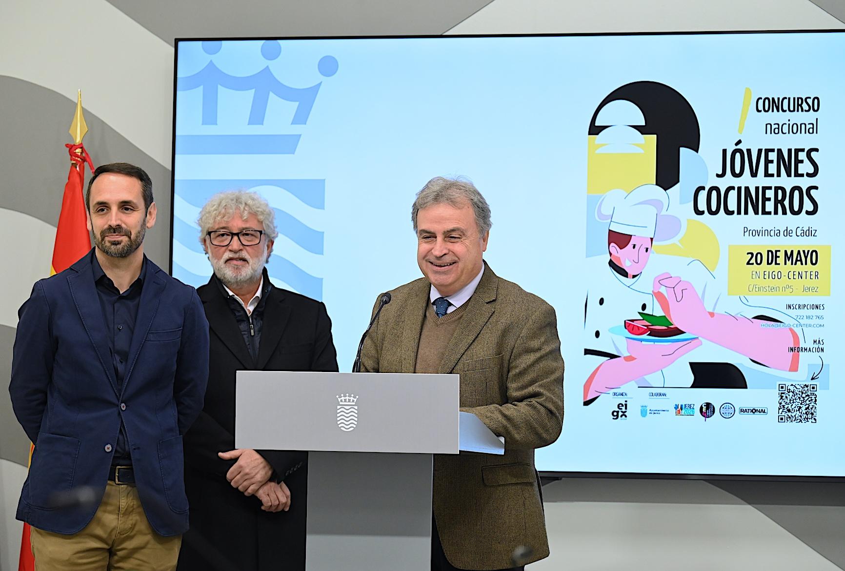 Jerez será sede en mayo de la final del I Concurso Nacional de Jóvenes Cocineros Provincia de Cádiz