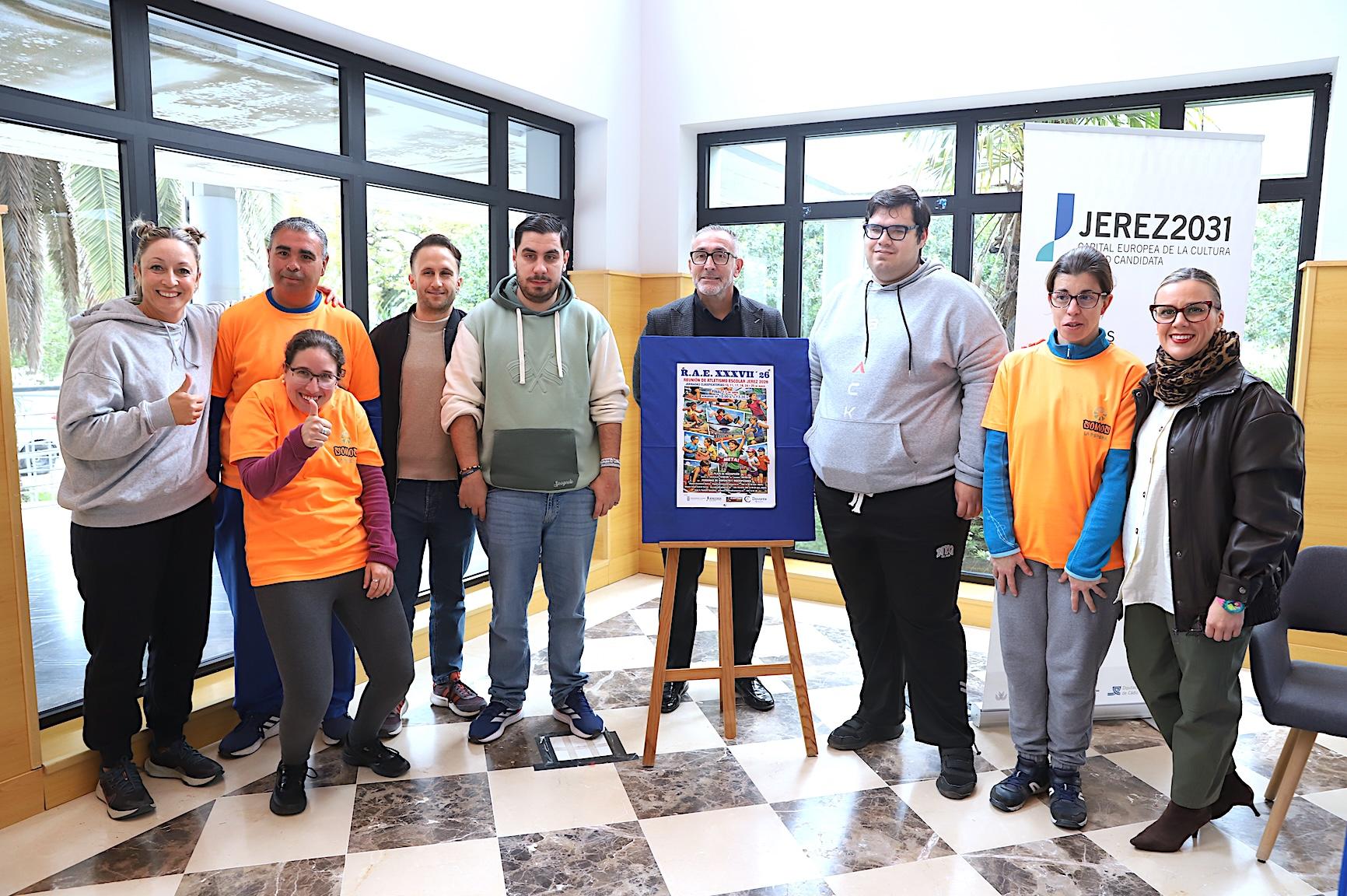 La XXXVII Reunión de Atletismo Escolar de Jerez acogerá a 55 centros educativos y 3.500 deportistas 