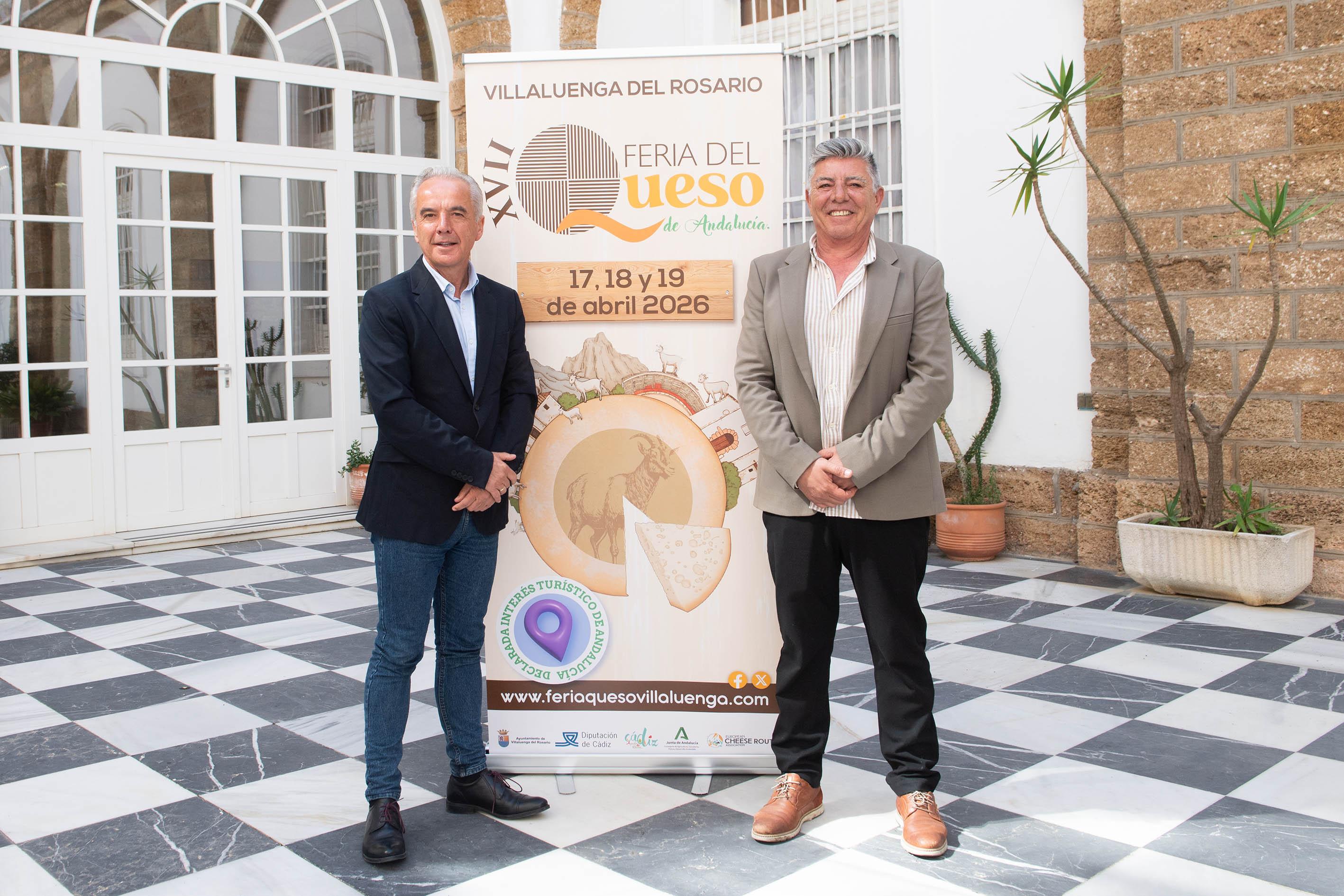 Villaluenga del Rosario será la capital del queso de Andalucía del 17 al 19 de abril