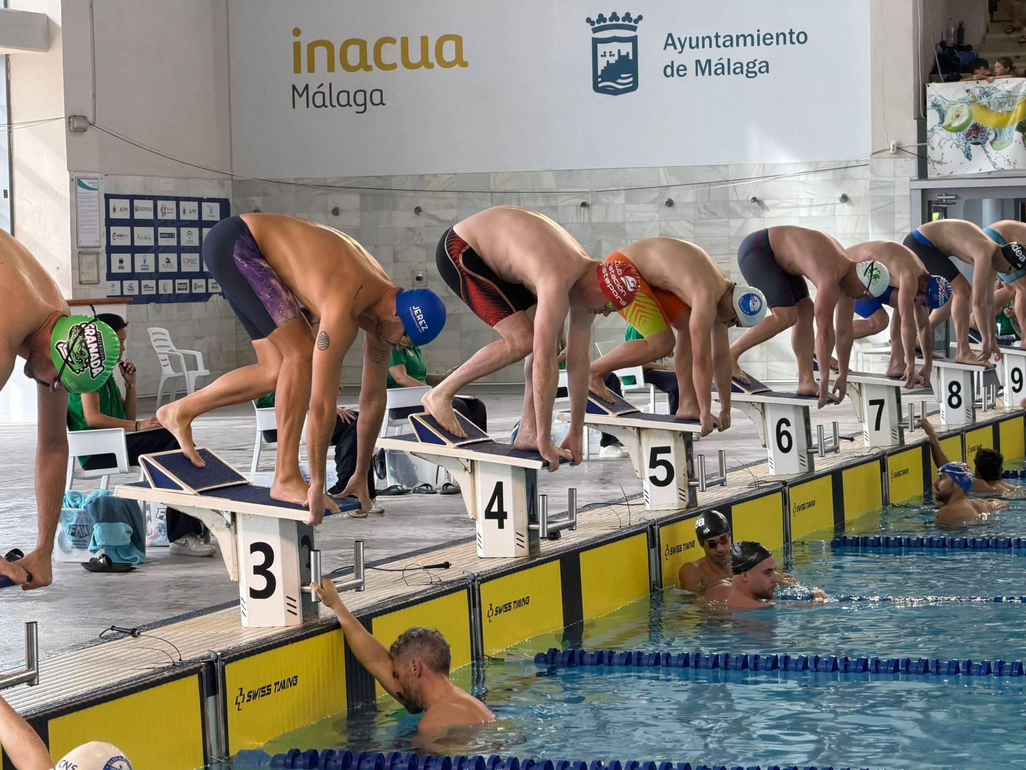 Los 20 especialistas de fondo de Jerez Natación Máster, al nacional en Las Palmas