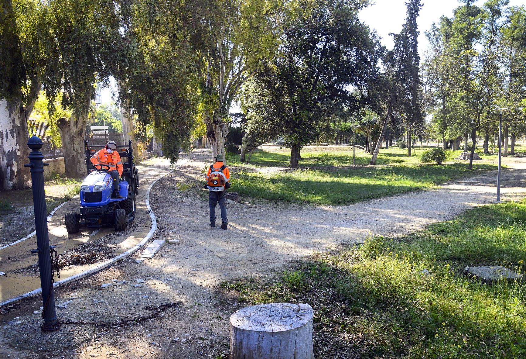 El parque González Hontoria estará abierto las 24 horas del día