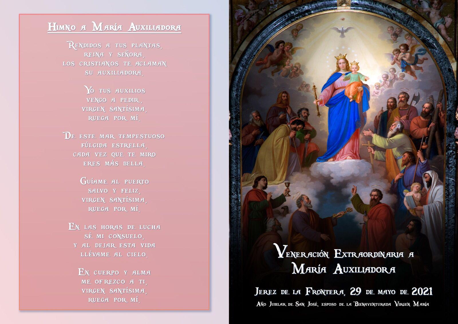 Este sábado, veneración extraordinaria en Jerez a María Auxiliadora