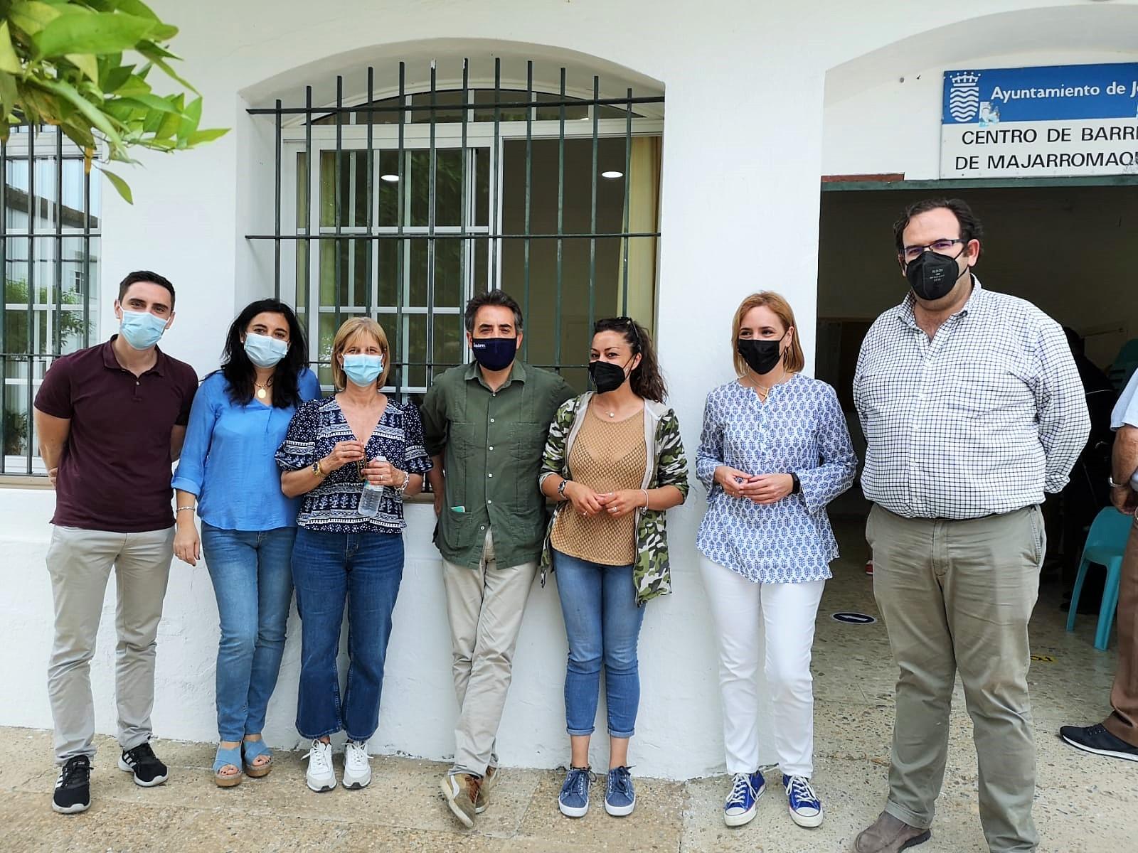 El PSOE de Mamen Sánchez pierde fuerza en las barriadas rurales