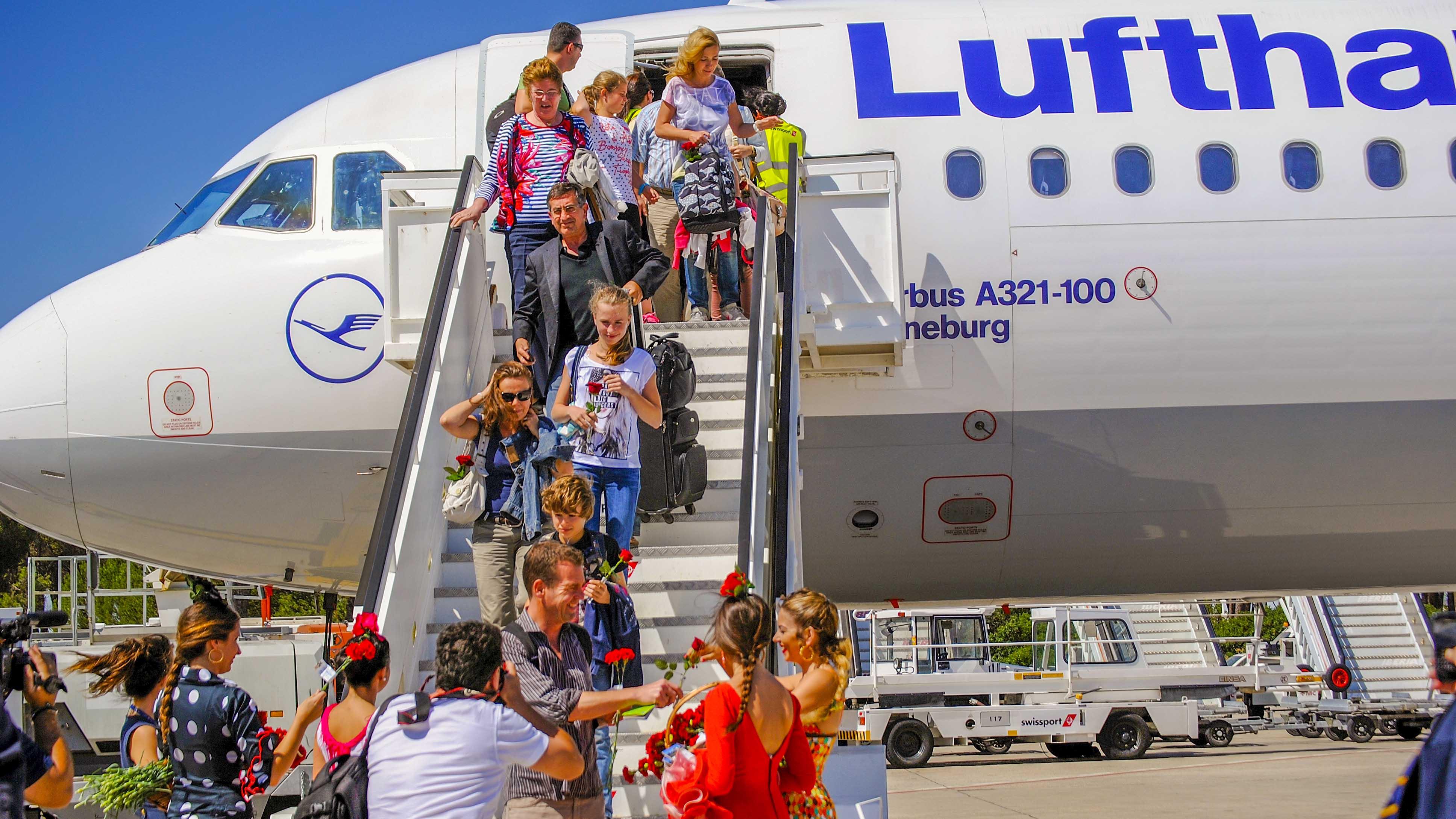 Mañana llega a Jerez desde Múnich el primer vuelo de Lufthansa previsto para verano