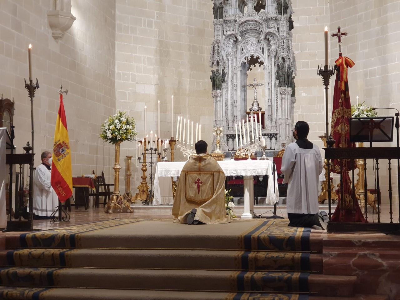 Este domingo, procesión de Corpus en el barrio de Santiago, de la Hermandad Sacramental