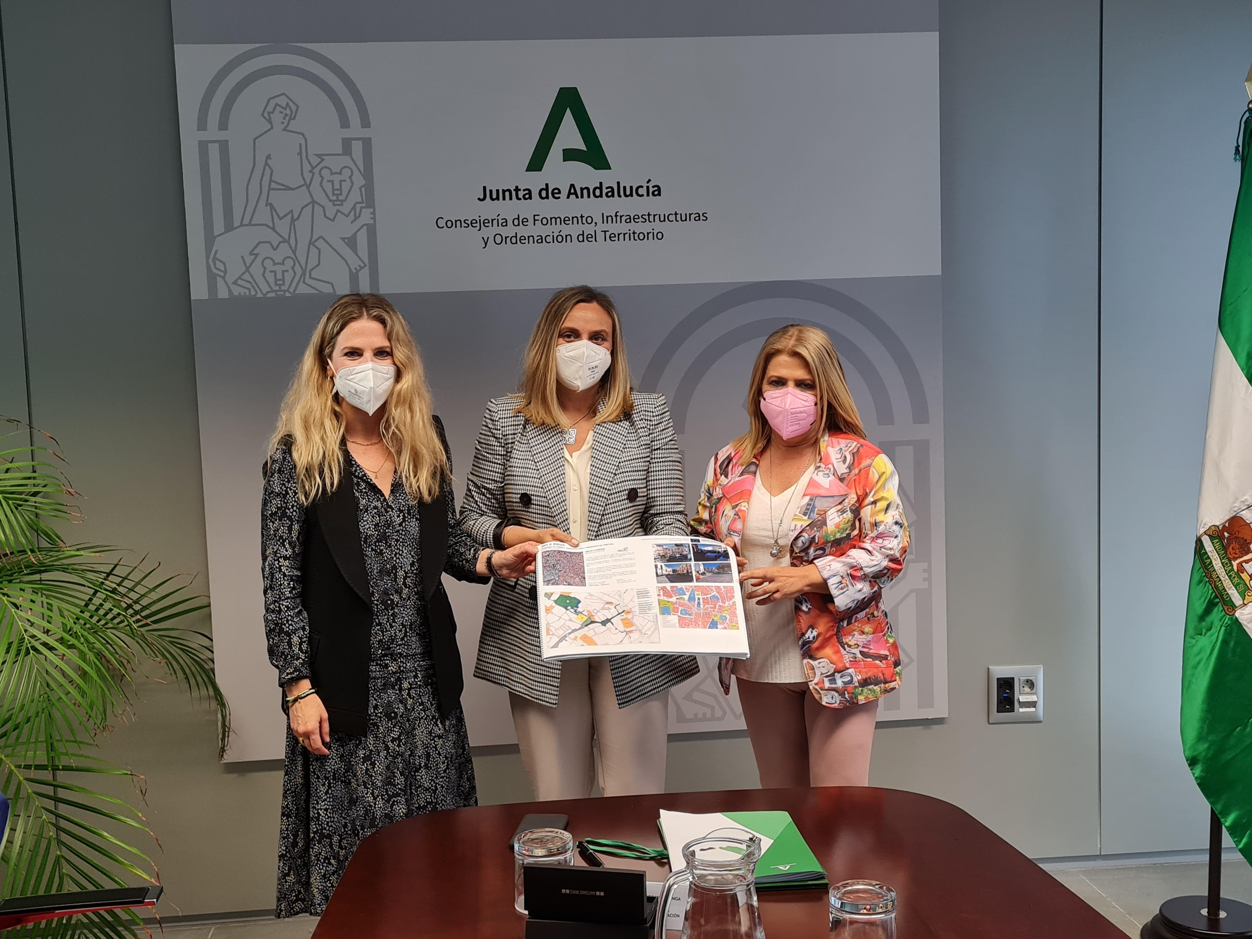 La Junta firma con el Ayuntamiento de Jerez el convenio para remodelar la zona del Arroyo