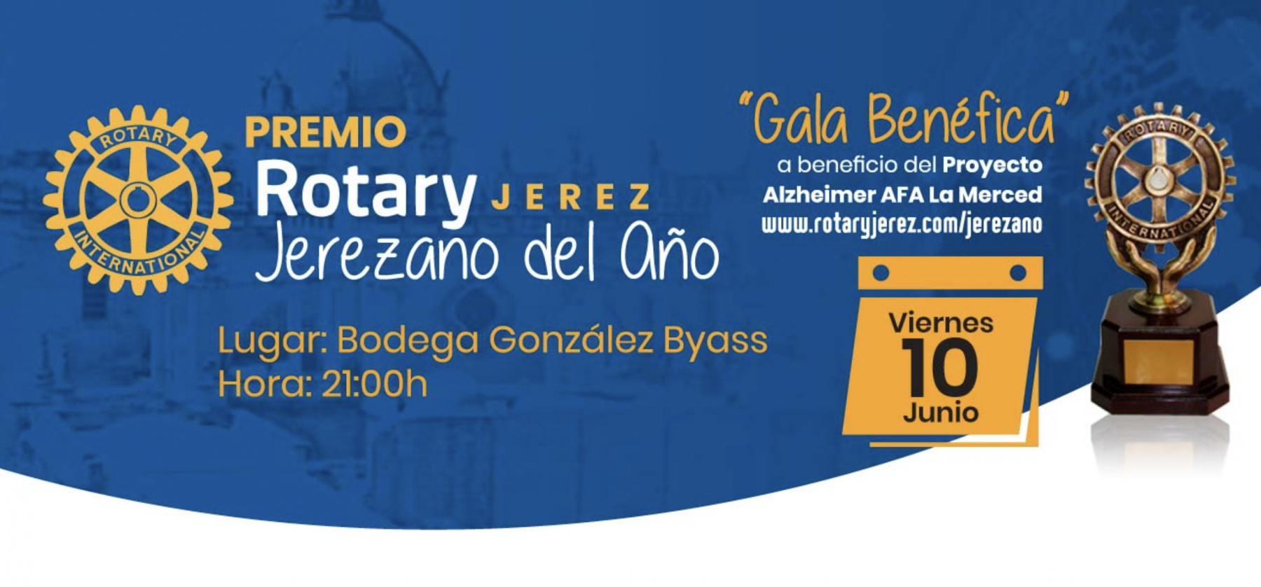 El Rotary Club de Jerez hace entrega de los premios 'Jerezano del año'