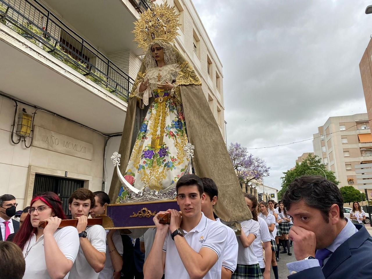 La Virgen de la O ya está de nuevo en la Compañía de María