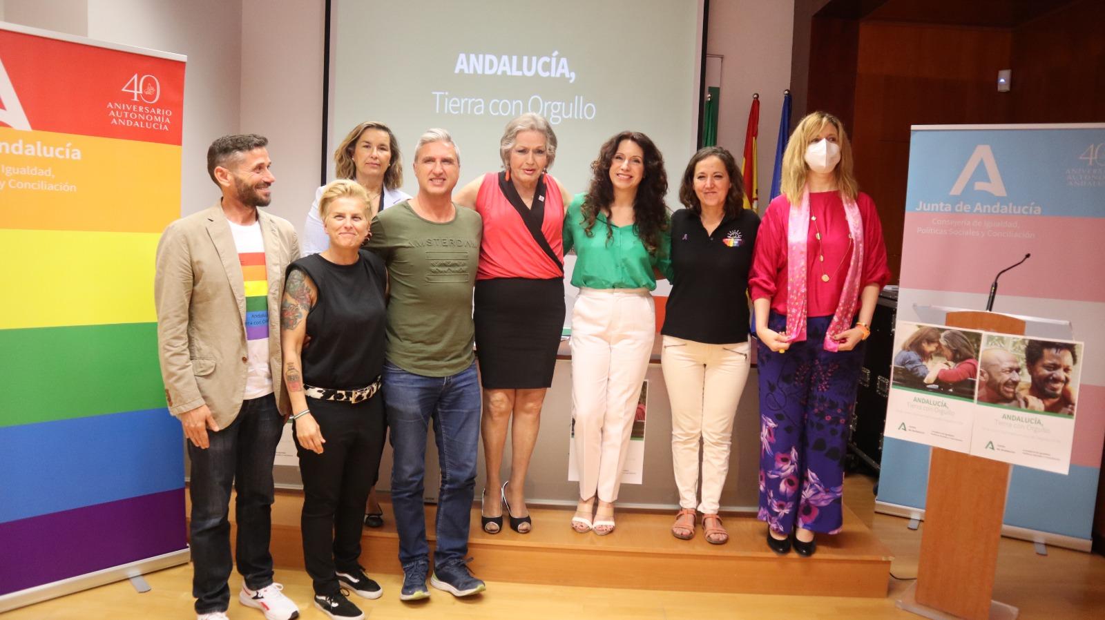 Andalucía rinde homenaje a la diversidad de la sociedad andaluza en la nueva campaña por el día del Orgullo LGTBI