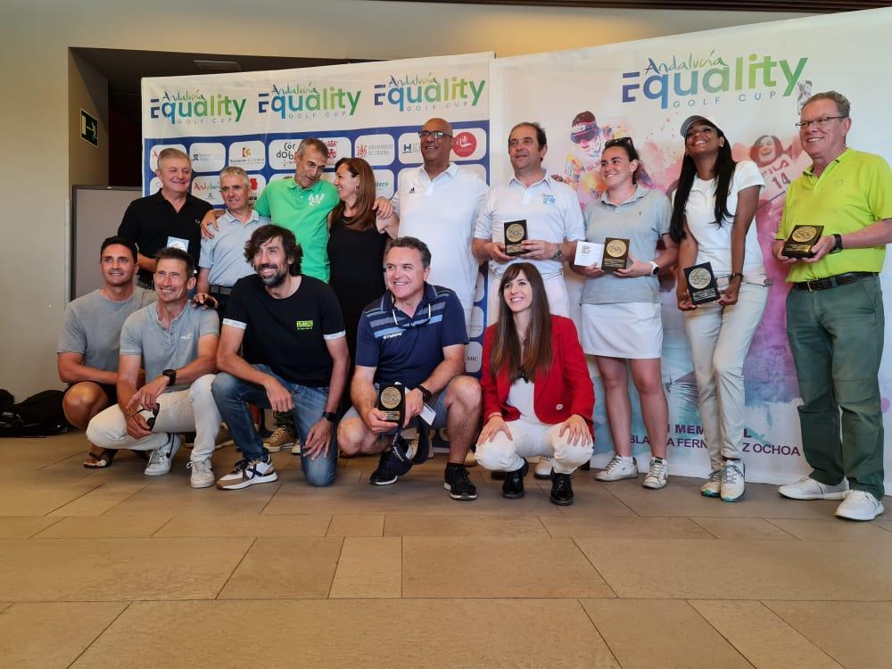 David Otero ‘El Pescao’ ganó el I Memorial Blanca Fernández Ochoa, tercera prueba del circuito Andalucía Equality Golf Cup