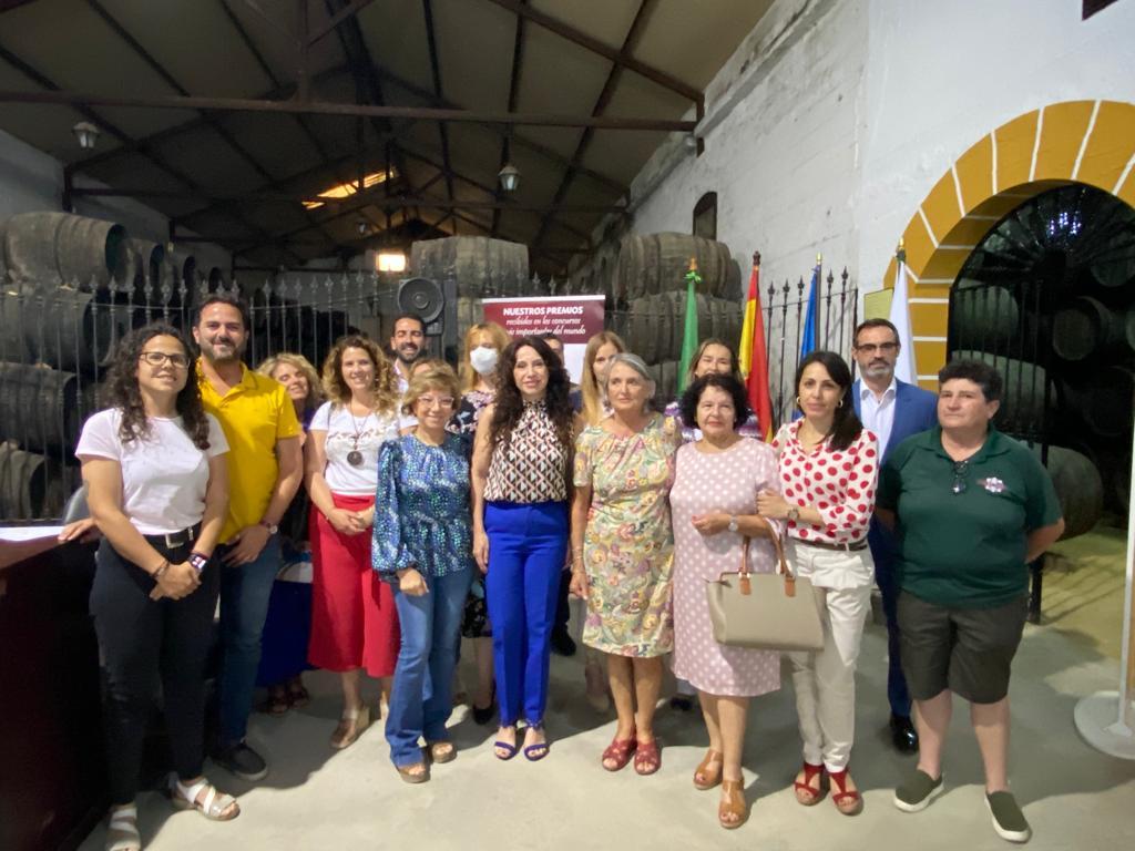 Rocío Ruiz anima a las mujeres a sumarse al proyecto de enoturismo de la Campiña de Jerez