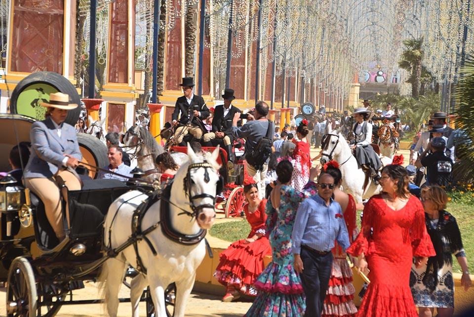 Las hermandades se van a la Feria