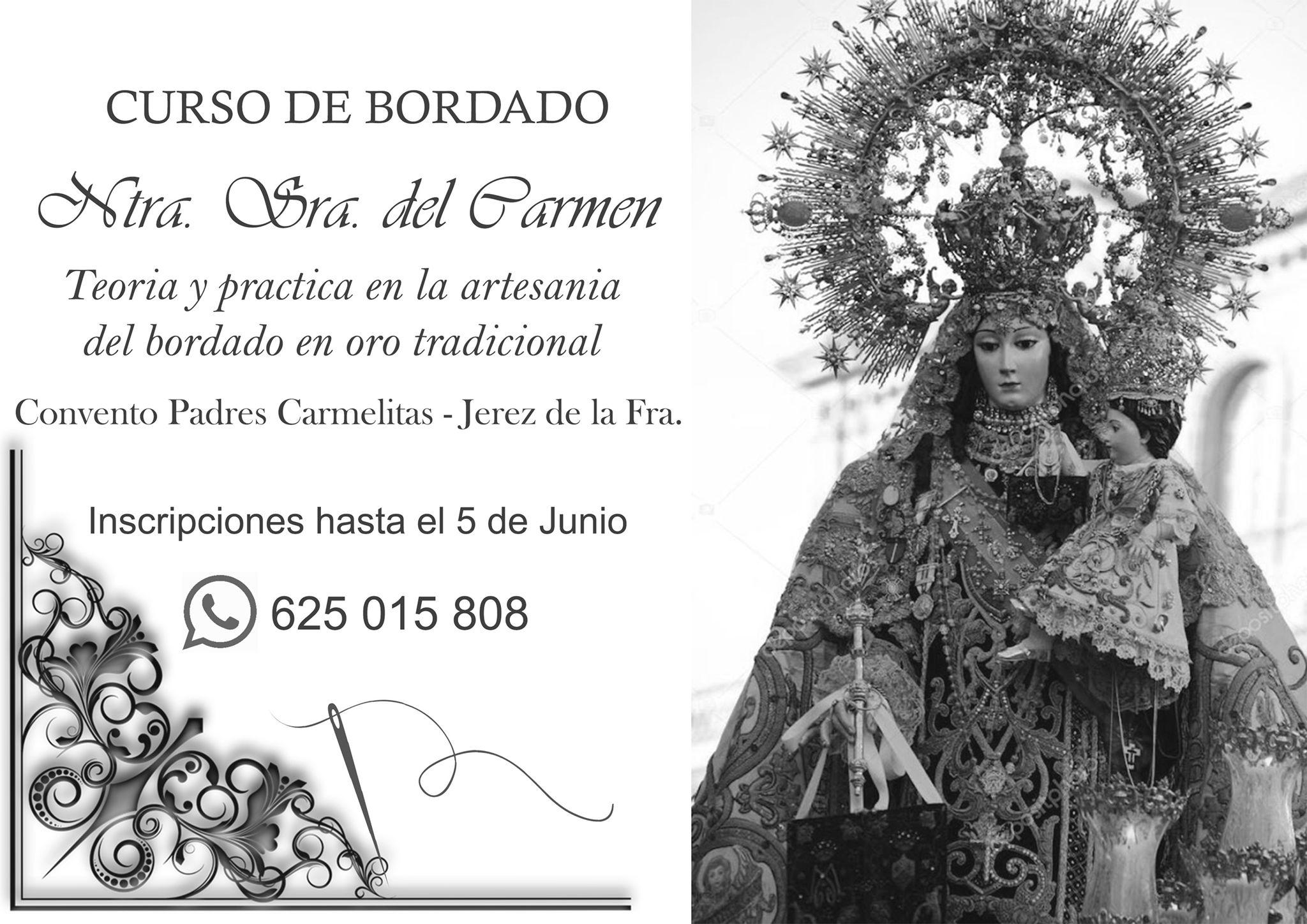 Curso de técnicas de bordado en El Carmen