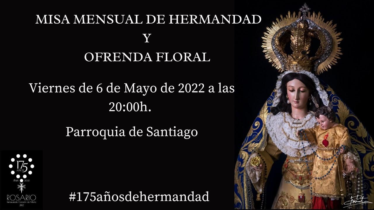 Viernes de ofrenda floral en Santiago