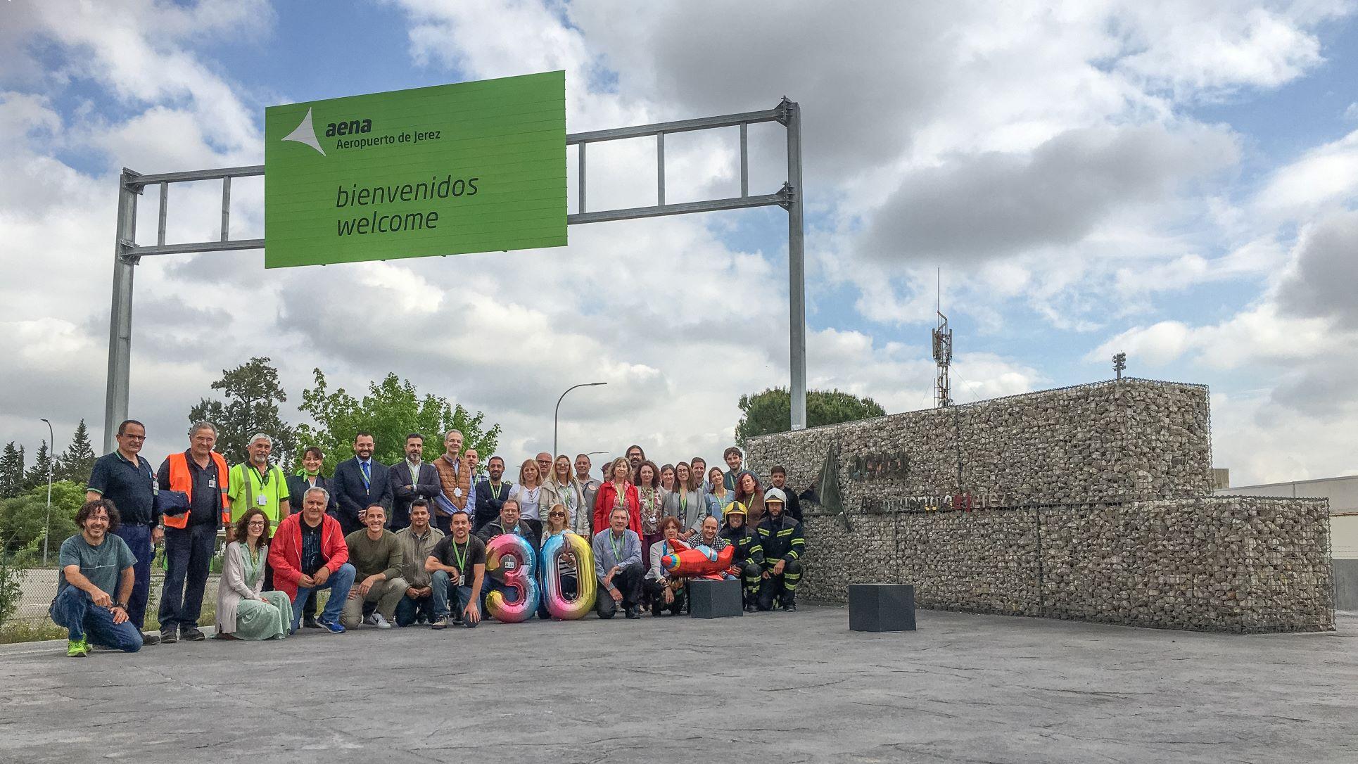 El edificio terminal del Aeropuerto de Jerez cumple 30 años