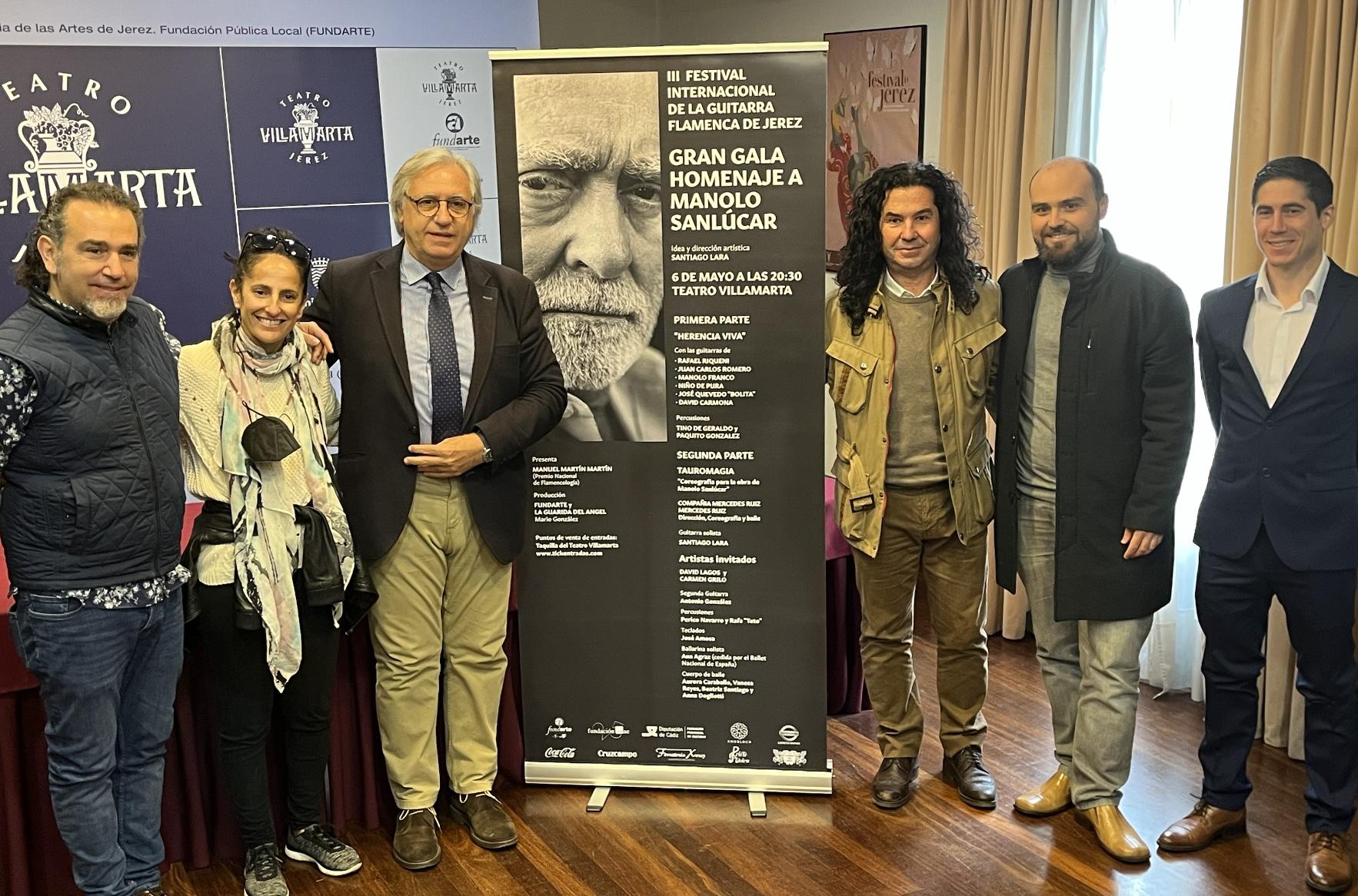 El III Festival Internacional de la Guitarra de Jerez rinde homenaje a Manolo Sanlúcar en el Villamarta