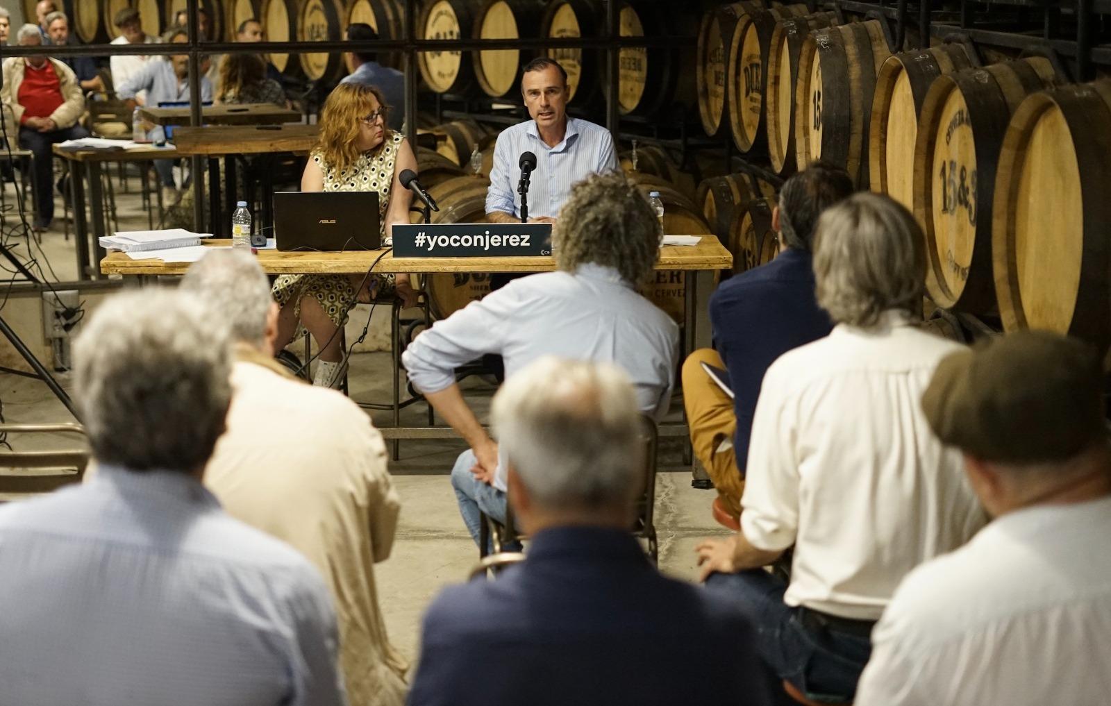 Méndez (Cs): "La cultura será uno de los motores económicos de Jerez; iremos más allá del caballo, el vino y el flamenco"