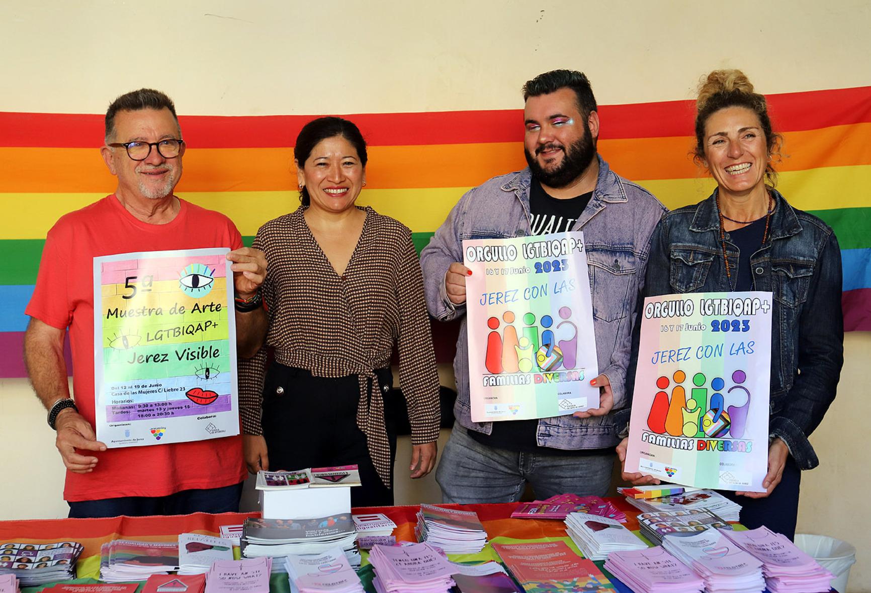 El Ayuntamiento dedicará el "Orgullo LGTBIQAP+ 2023" al lema 'Jerez con las familias diversas'