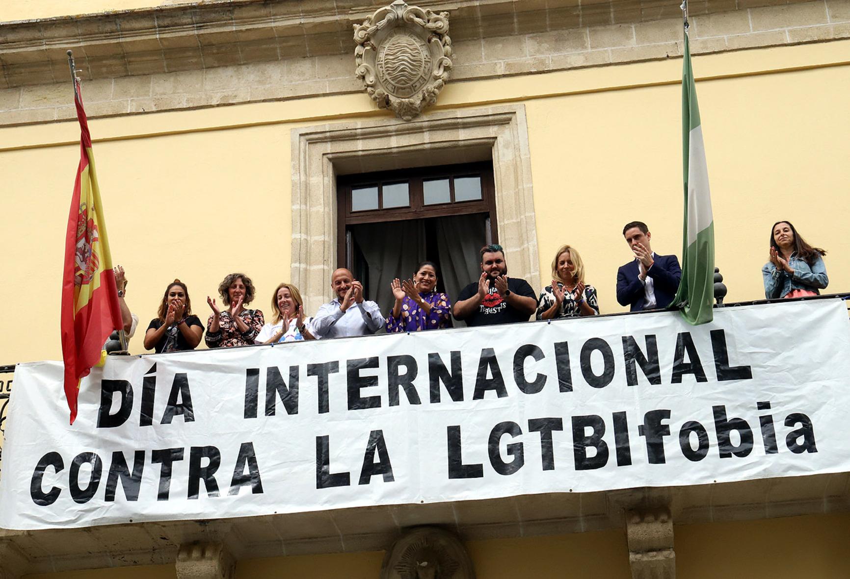 El Ayuntamiento de Jerez reivindica el Día contra la LGTBIfobia