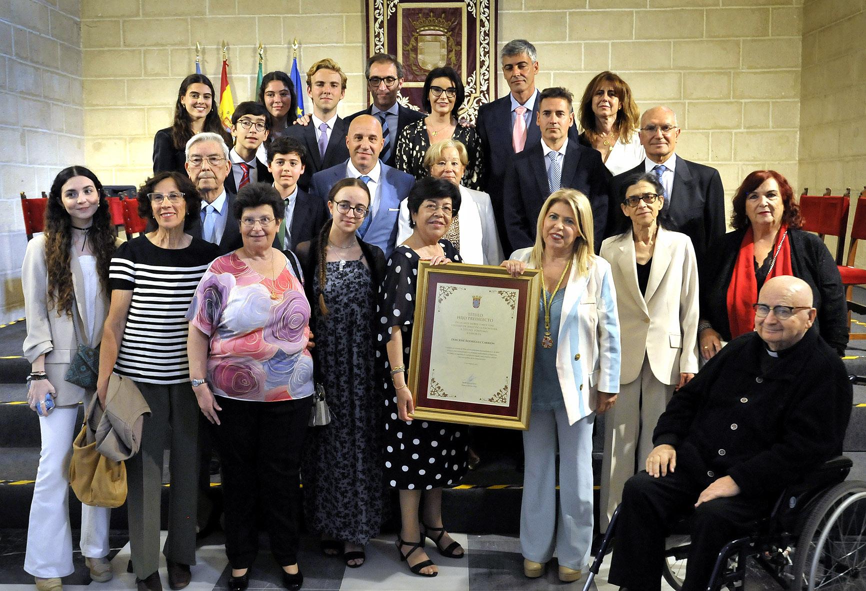 Jerez reconoce como Hijo Predilecto a título póstumo al doctor José Rodríguez Carrión