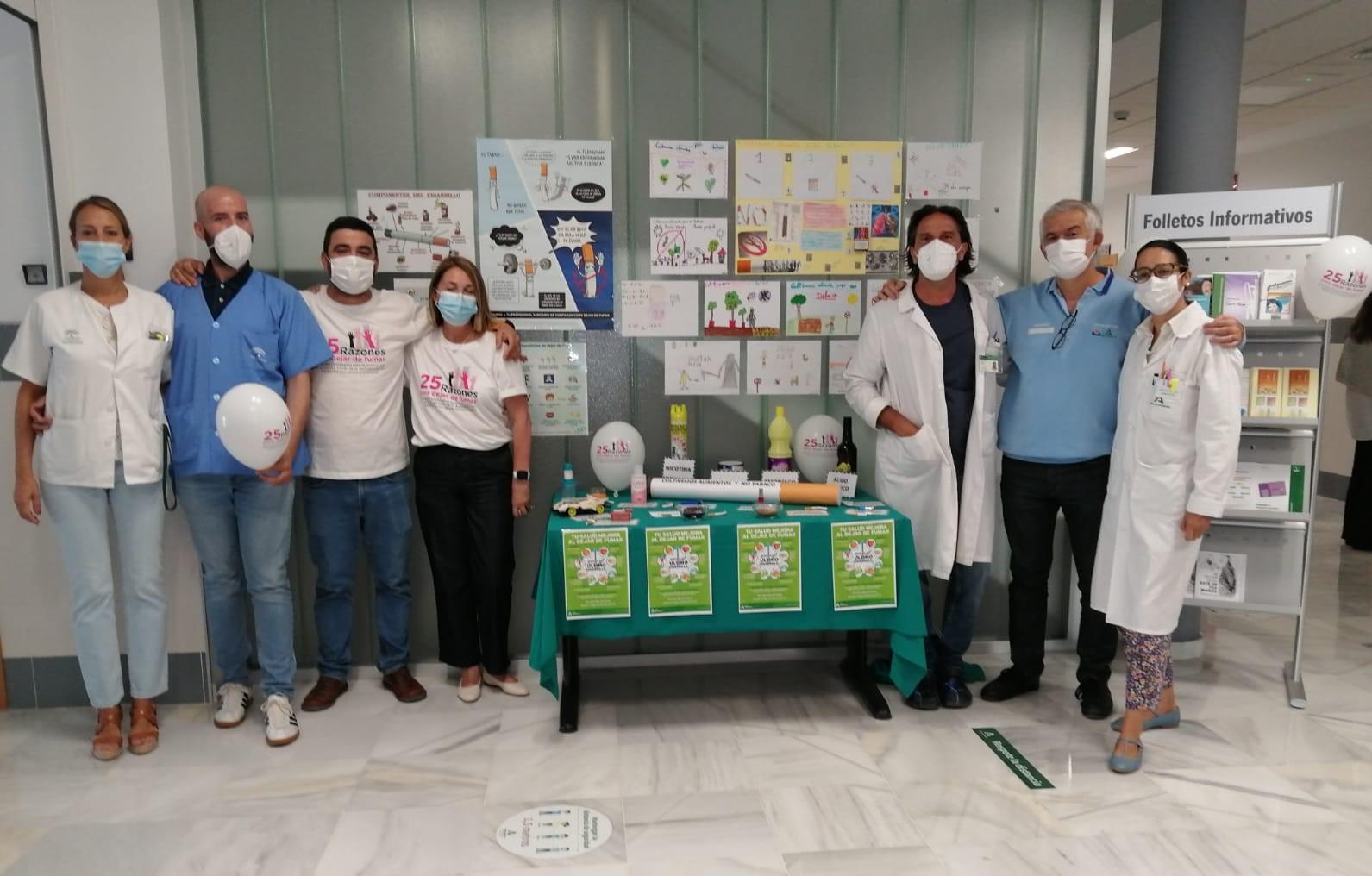 Centros sanitarios de Jerez y el resto de Andalucía celebran el Día Mundial sin Tabaco