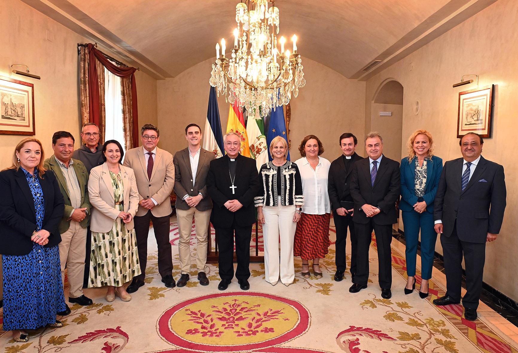 Encuentro entre Ayuntamiento y Obispado